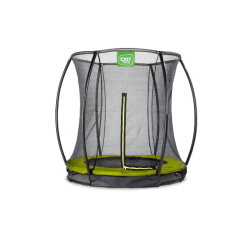 EXIT Silhouette inground trampoline ø183cm met veiligheidsnet - groen