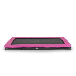 EXIT Silhouette inground sports trampoline 244x366cm - roze