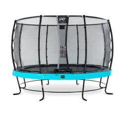 EXIT Elegant Premium trampoline ø366cm met Deluxe veiligheidsnet - blauw