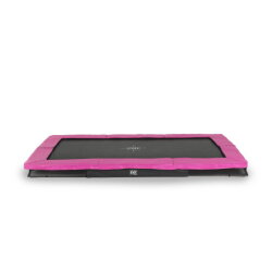 EXIT Silhouette inground sports trampoline 214x305cm - roze