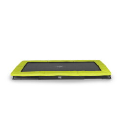 EXIT Silhouette inground sports trampoline 214x305cm - groen