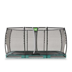 EXIT Allure Premium inground trampoline 244x427cm - groen