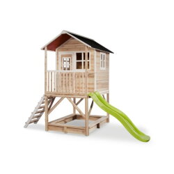 EXIT Loft 500 houten speelhuis - naturel