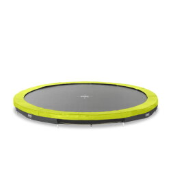 EXIT Silhouette inground sports trampoline ø366cm - groen