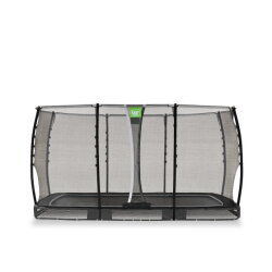 EXIT Allure Classic inground trampoline 214x366cm - zwart