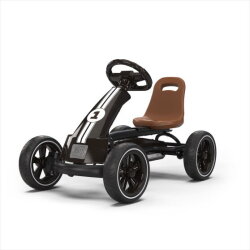 EXIT Foxy skelter met aanhangwagen voor kinderen zwart | vanaf 2 jaar