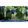 EXIT Elegant Premium trampoline 214x366cm met Deluxe veiligheidsnet - rood