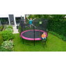 EXIT Silhouette trampoline ø244cm - roze