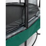 EXIT Elegant Premium trampoline ø253cm met Deluxe veiligheidsnet - groen