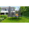 EXIT Silhouette trampoline ø305cm met ladder - zwart