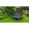 EXIT Elegant trampoline ø366cm met Economy veiligheidsnet - paars