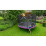 EXIT Elegant Premium trampoline ø305cm met Deluxe veiligheidsnet - paars