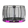 EXIT Elegant Premium inground trampoline ø305cm met Deluxe veiligheidsnet - paars