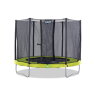 EXIT Twist trampoline ø244cm - groen/grijs