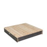 EXIT Aksent houten zandbak 136x132cm