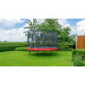EXIT Elegant Premium trampoline ø305cm met Deluxe veiligheidsnet - rood