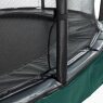 EXIT Elegant Premium inground trampoline 214x366cm met Deluxe veiligheidsnet - groen