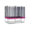EXIT Twist trampoline 214x305cm - roze/grijs