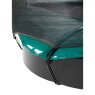 EXIT Supreme groundlevel trampoline ø305cm met veiligheidsnet - groen