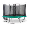 10.71.14.00-exit-supreme-trampoline-o427cm-met-ladder-en-schoenenzak-groen