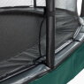 EXIT Elegant Premium inground trampoline ø427cm met Deluxe veiligheidsnet - groen