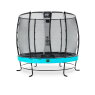 EXIT Elegant Premium trampoline ø253cm met Deluxe veiligheidsnet - blauw