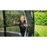 EXIT Elegant Premium inground trampoline ø427cm met Deluxe veiligheidsnet - paars