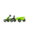 EXIT Foxy Green skelter met aanhangwagen - groen