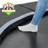 EXIT Dynamic groundlevel trampoline ø305cm met veiligheidsnet - zwart