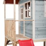 EXIT Loft 300 houten speelhuis - blauw
