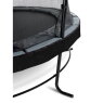 EXIT Elegant trampoline ø305cm met Economy veiligheidsnet - zwart