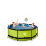 EXIT Lime zwembad ø244x76cm met filterpomp - groen