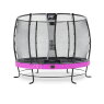 EXIT Elegant Premium trampoline ø305cm met Deluxe veiligheidsnet - paars