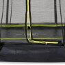 EXIT Silhouette inground trampoline ø305cm met veiligheidsnet - zwart