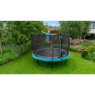 EXIT Elegant trampoline ø366cm met Economy veiligheidsnet - blauw