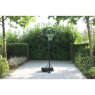 EXIT Hoopy junior verplaatsbaar basketbalbord - groen/zwart