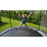 EXIT Elegant inground trampoline ø305cm met Economy veiligheidsnet - groen