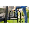 EXIT trampoline platform met ladder voor framehoogte van 95-110cm