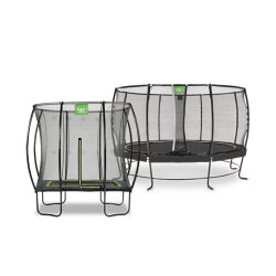 Trampoline op poten