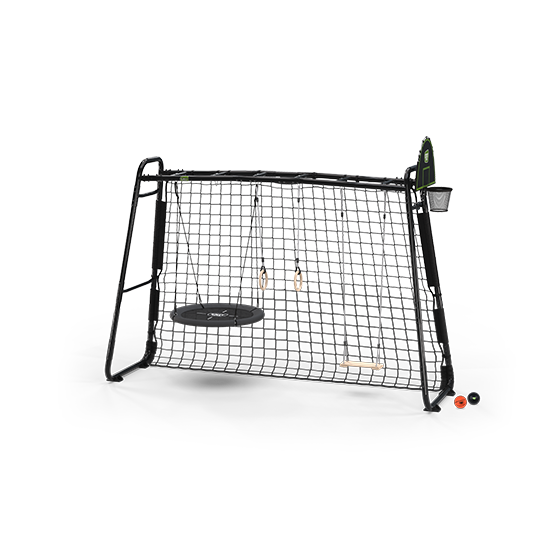 Nieuwe uitvoeringen van de GetSet monkeybar: strak zwart, in twee maten &eacute;n als muurmodel.