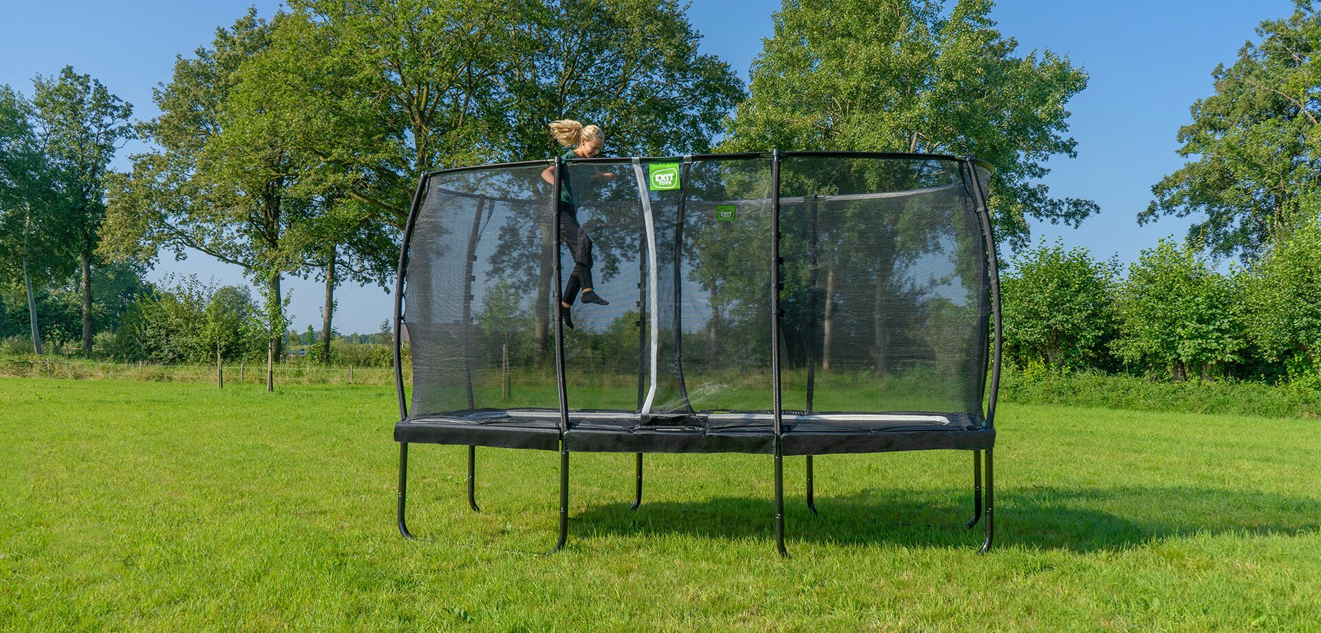 Kies jouw EXIT Allure of Lotus trampoline