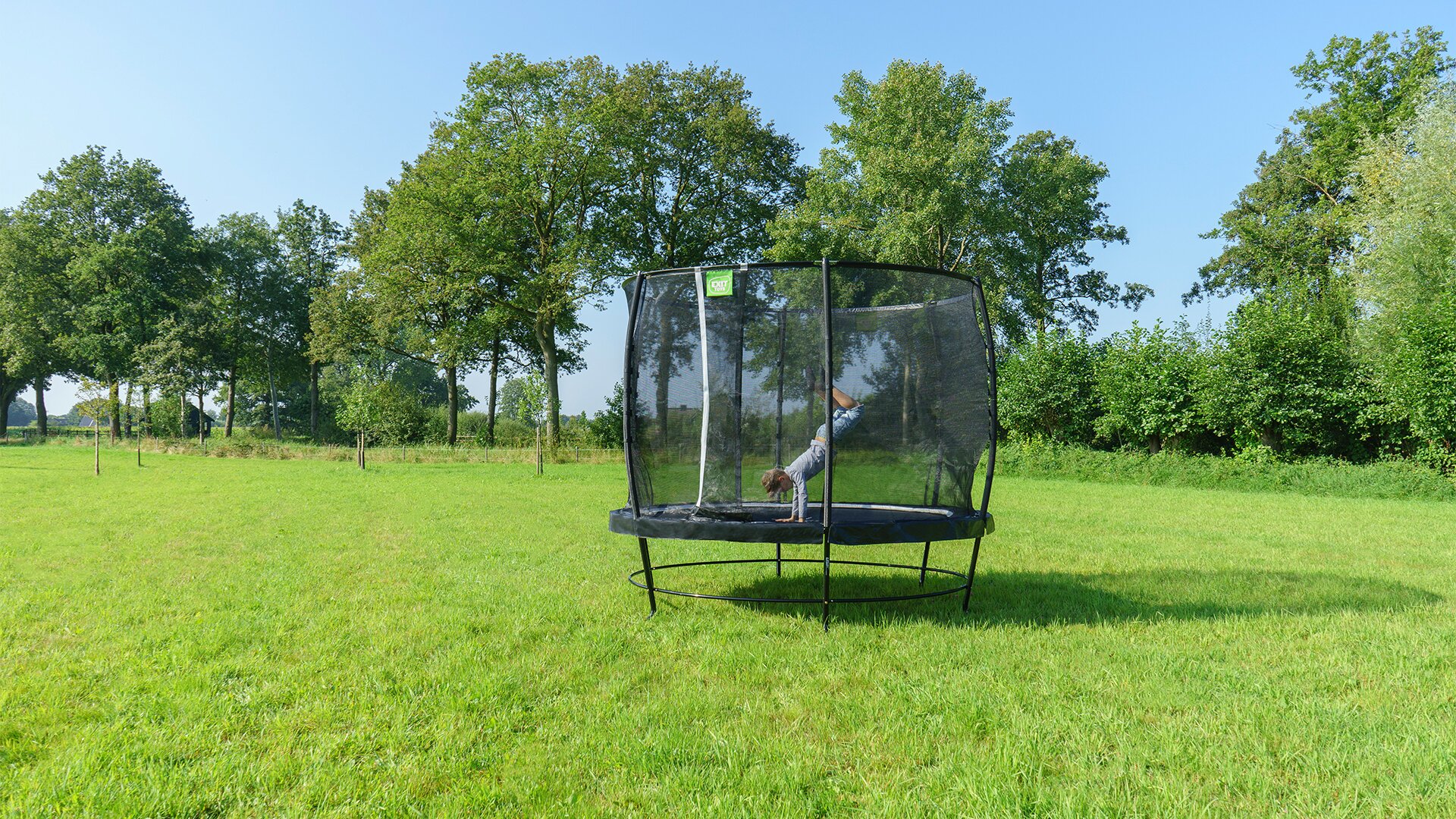 Ronde en rechthoekige trampolines